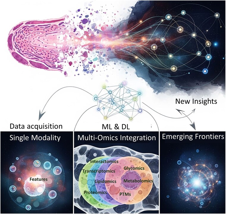 Toward next-generation machine learning and deep learning for spatial omics